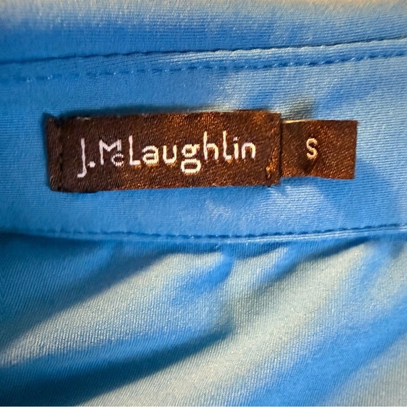 J McLaughlin | Brynn Lyford Jersey Shirt in Blue | Sz S - Picture 11 of 13